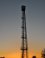 Zonsondergang brandtoren