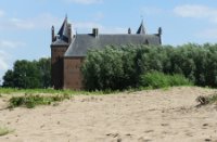 Uitzicht vanaf het strand, Natuurgebied Loevestein-Munnikenland, H Bremer