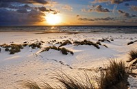Zonsondergang bij Maasvlakte - Slufterstrand, Maasvlakte - Slufterstrand