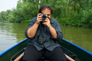 Een van de oude fotos