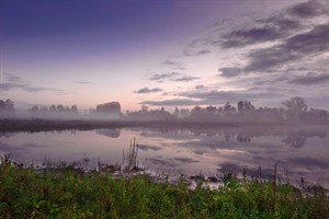 Blauwe Kamer in de ochtend