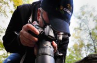 Fotograaf in Kaapse Bossen