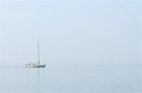Zeilboot te Markermeer 