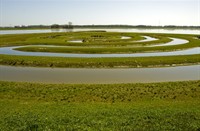 Eb en Vloed meter in Biesbosch