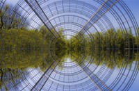 Kunstbeeld in Nationaal Park De Biesbosch